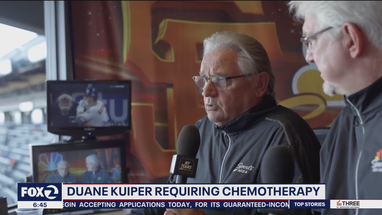Broadcaster Duane Kuiper requires chemotherapy