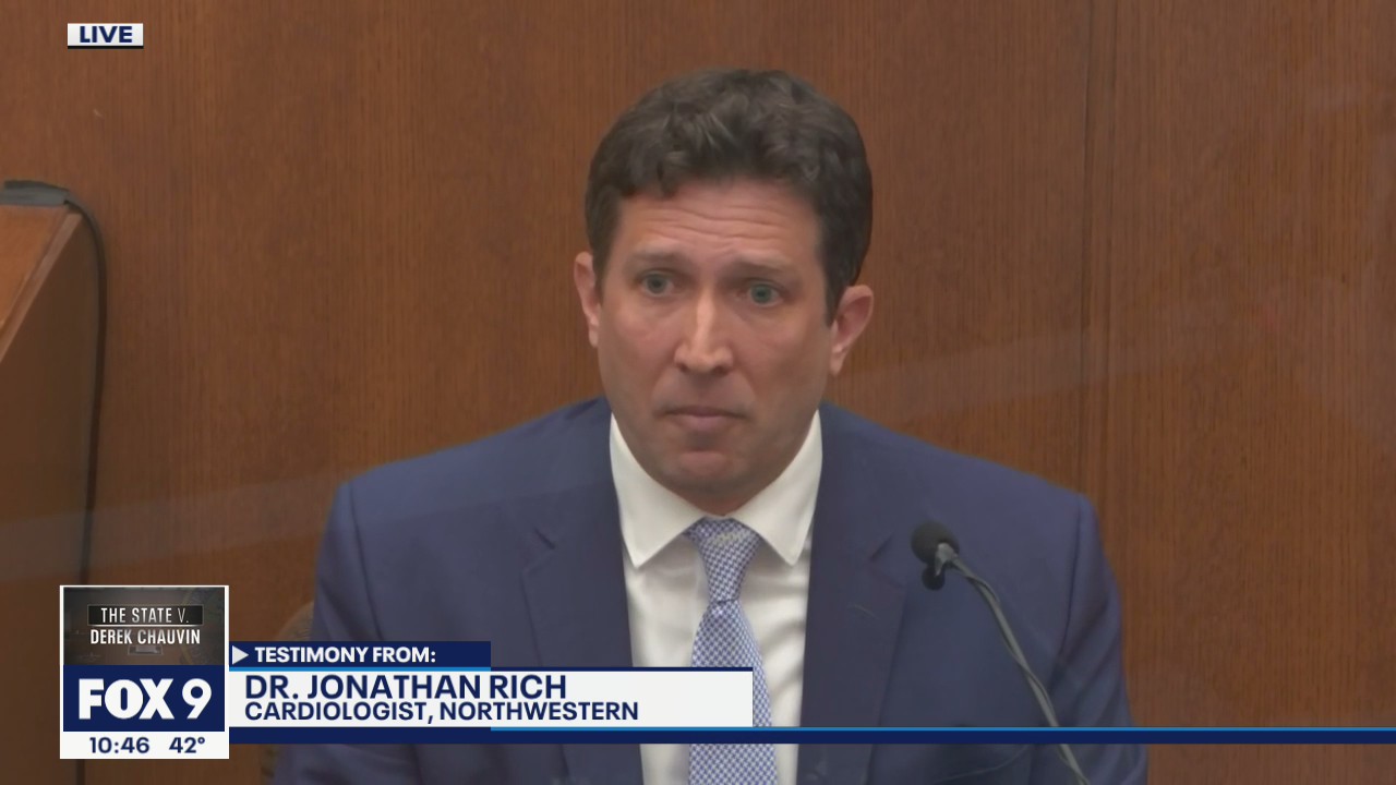 Dr. Jonathan Rich determined George Floyd did not die from heart attack