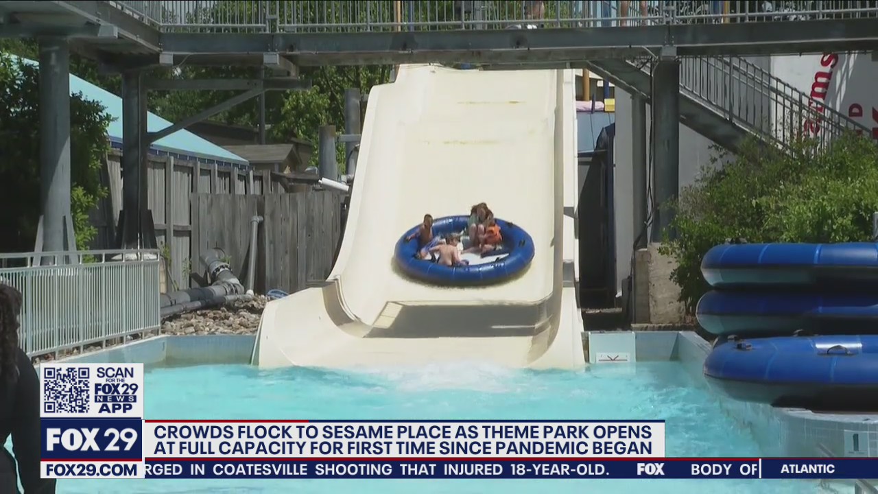 Families flock to Sesame Place as Pennsylvania lifts capacity restrictions