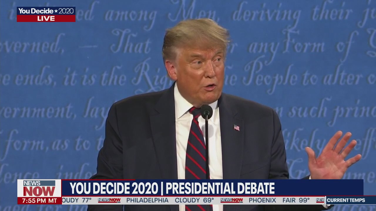 Trump and Biden speak on race in America