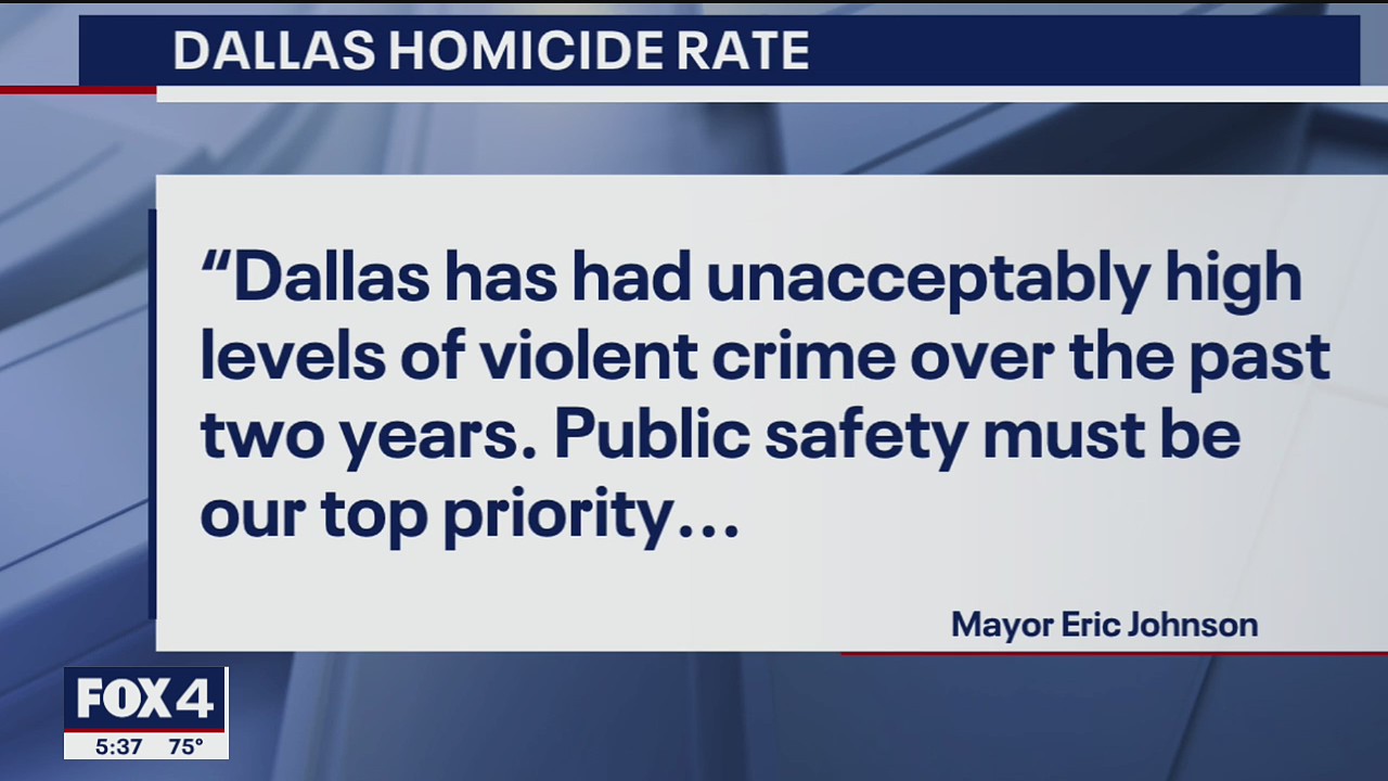 Five people killed in weekend homicides across Dallas