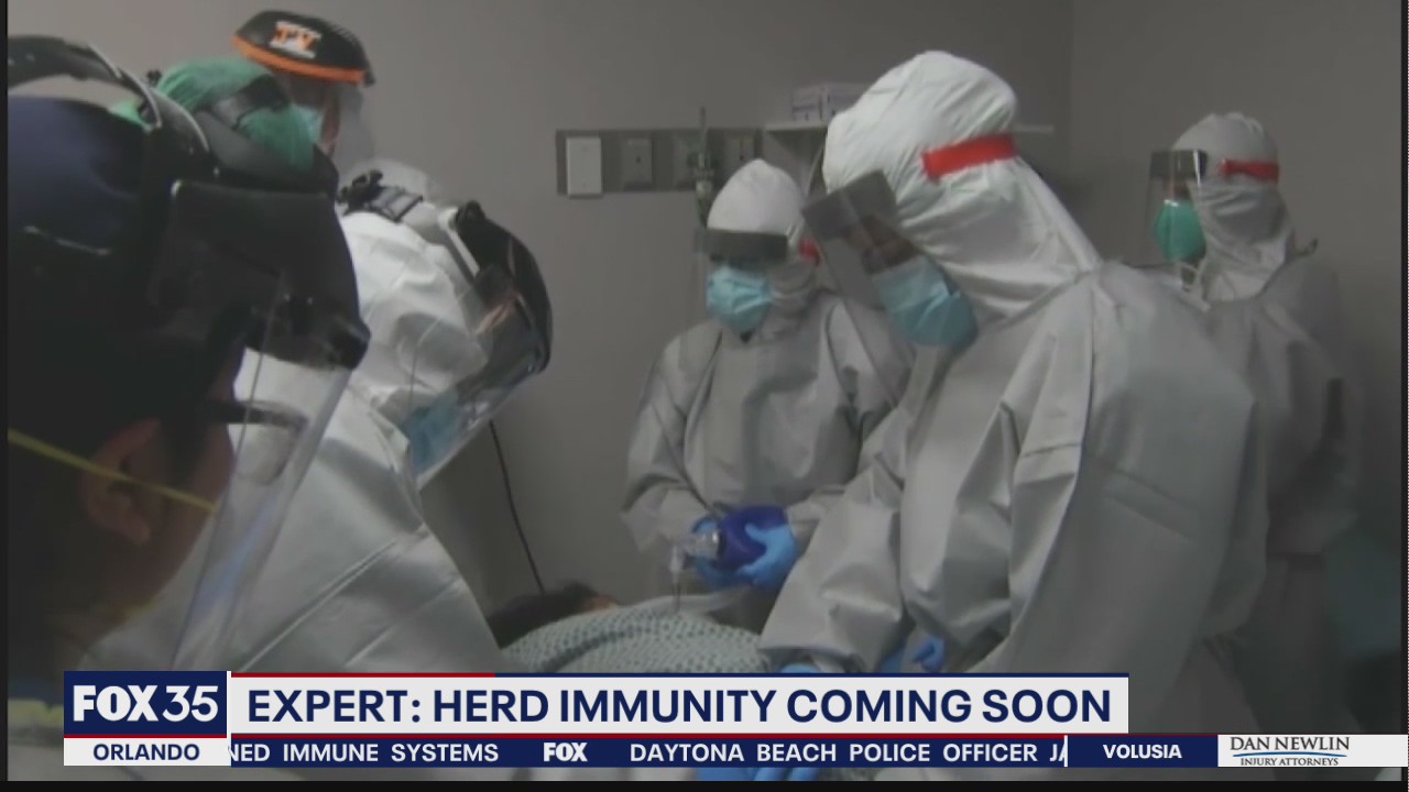 Epidemiologist predicts Florida will soon reach COVID herd immunity