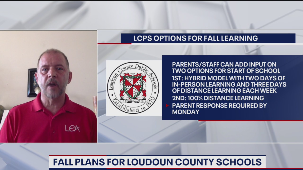 Fall plans for Loudoun County Schools