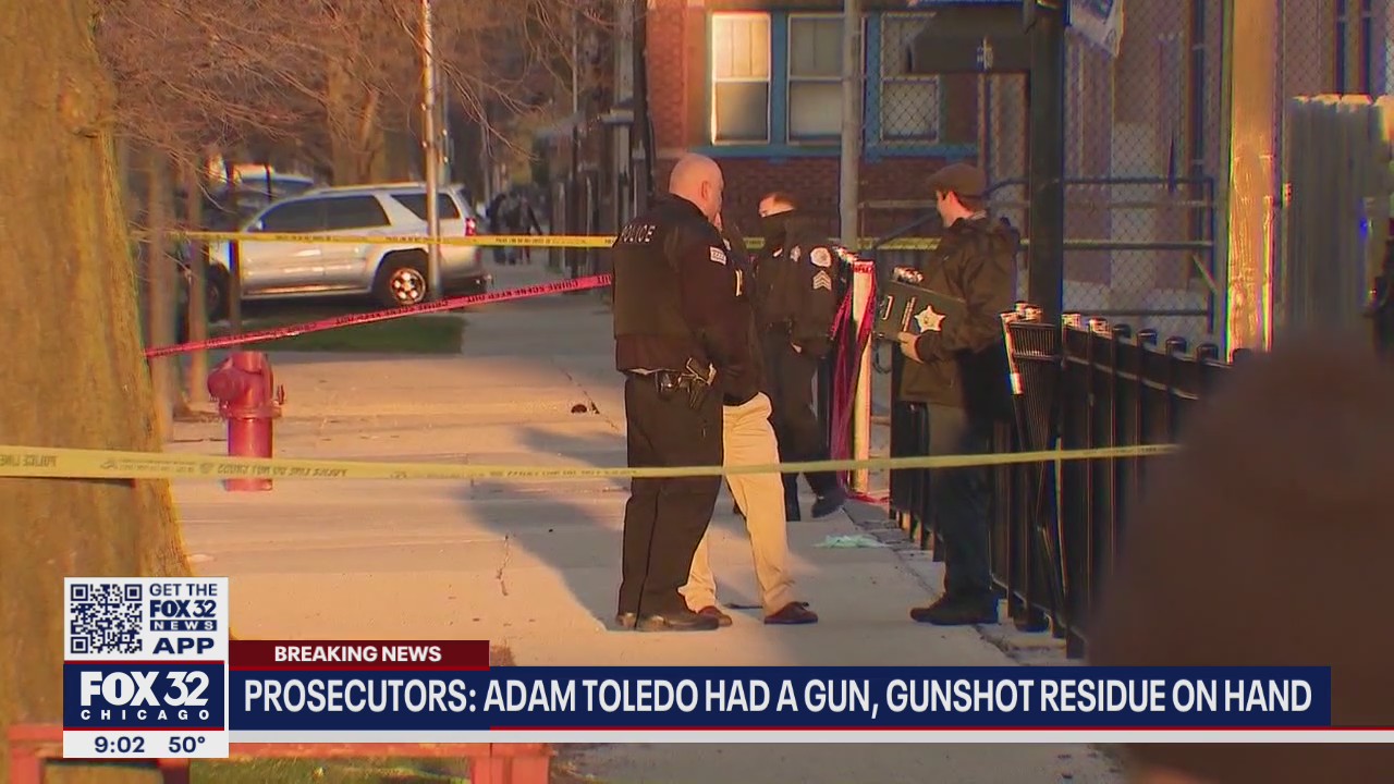 13-year-old Adam Toledo, shot dead by Chicago police, had gunshot residue on his hands, cops say