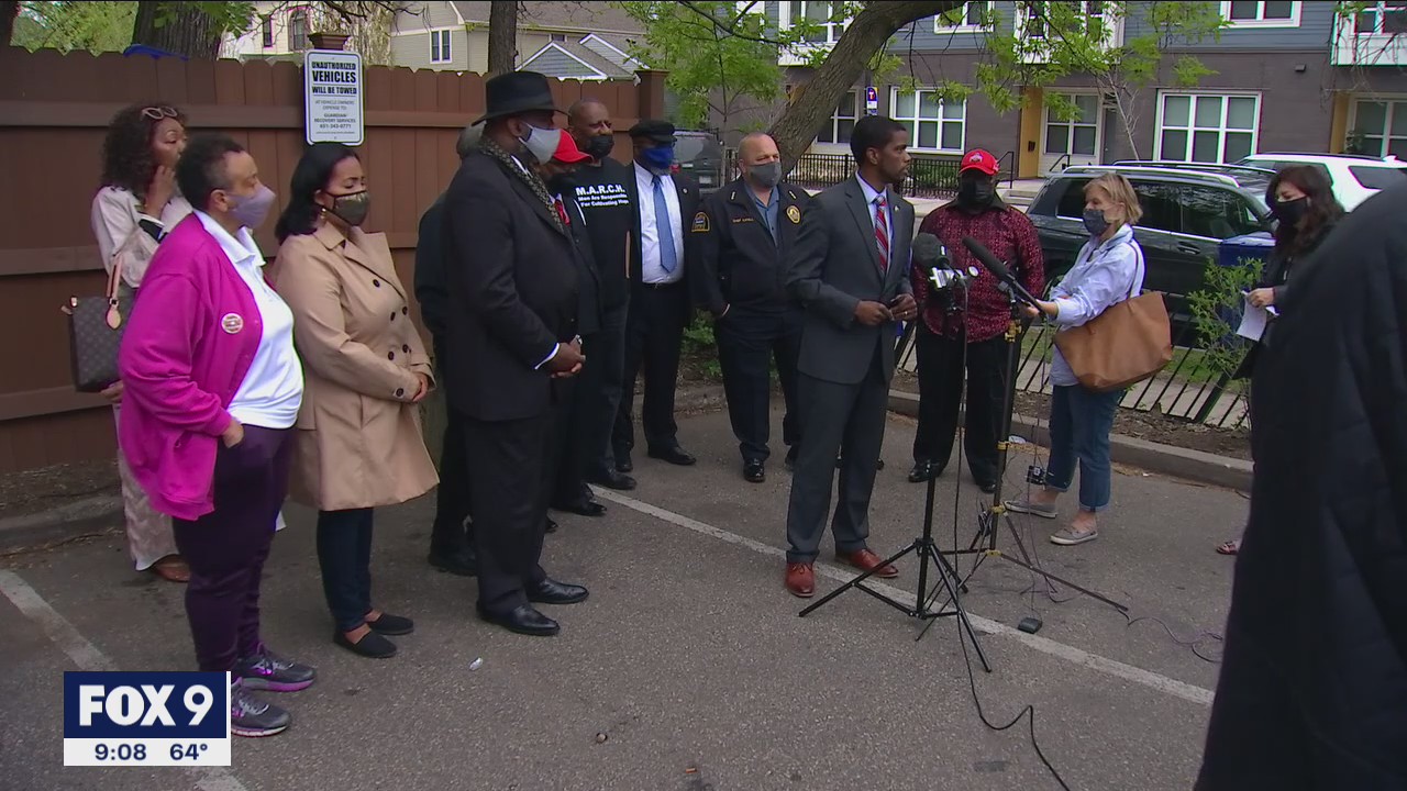 Leaders call for community cooperation to stop gun violence after 7 shot overnight in St. Paul