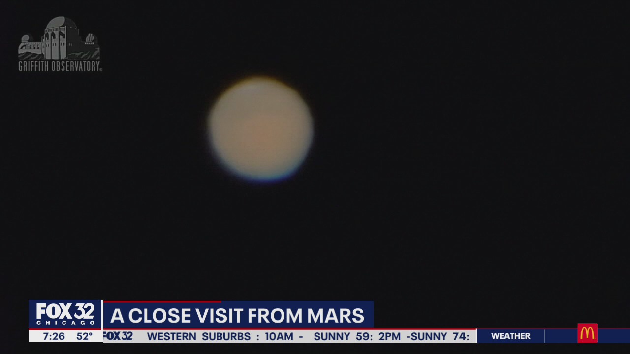 Mars set to make close approach to Earth today