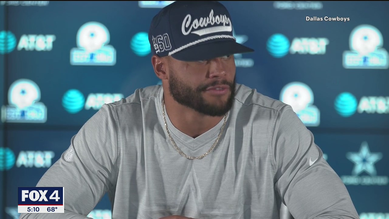 Cowboys QB Dak Prescott says his older brother, Jace, died of suicide