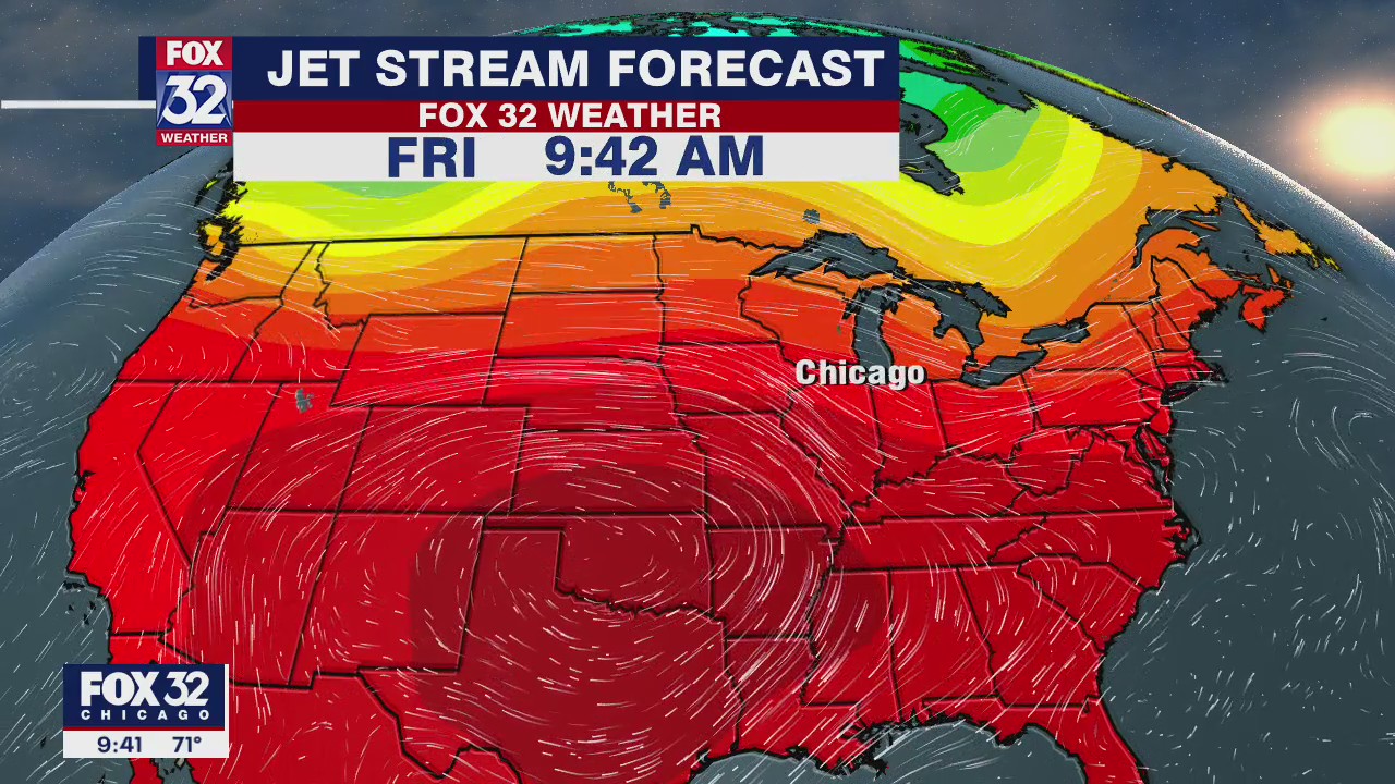 10 p.m. forecast for Chicagoland on July 12