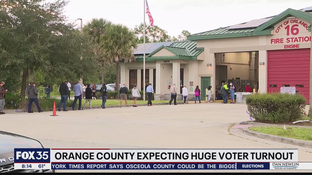 Orange County expecting huge voter turnout