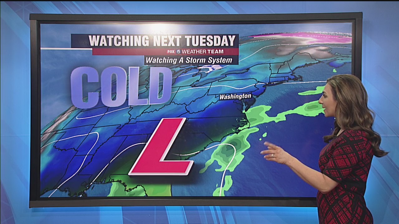 FOX 5 Weather forecast for Friday, January 8