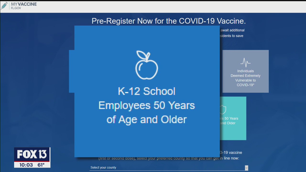 Teachers of all ages now eligible to be vaccinated