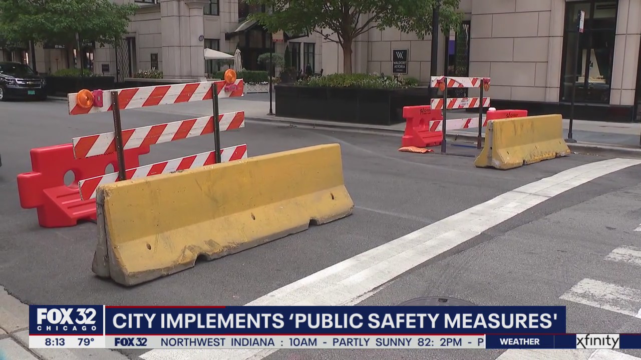 Chicago implements 'public safety measures' ahead of weekend protests