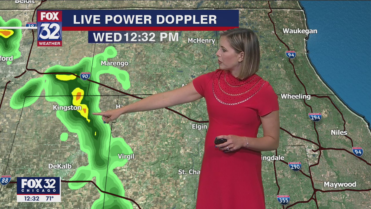 Afternoon forecast for Chicagoland on July 21