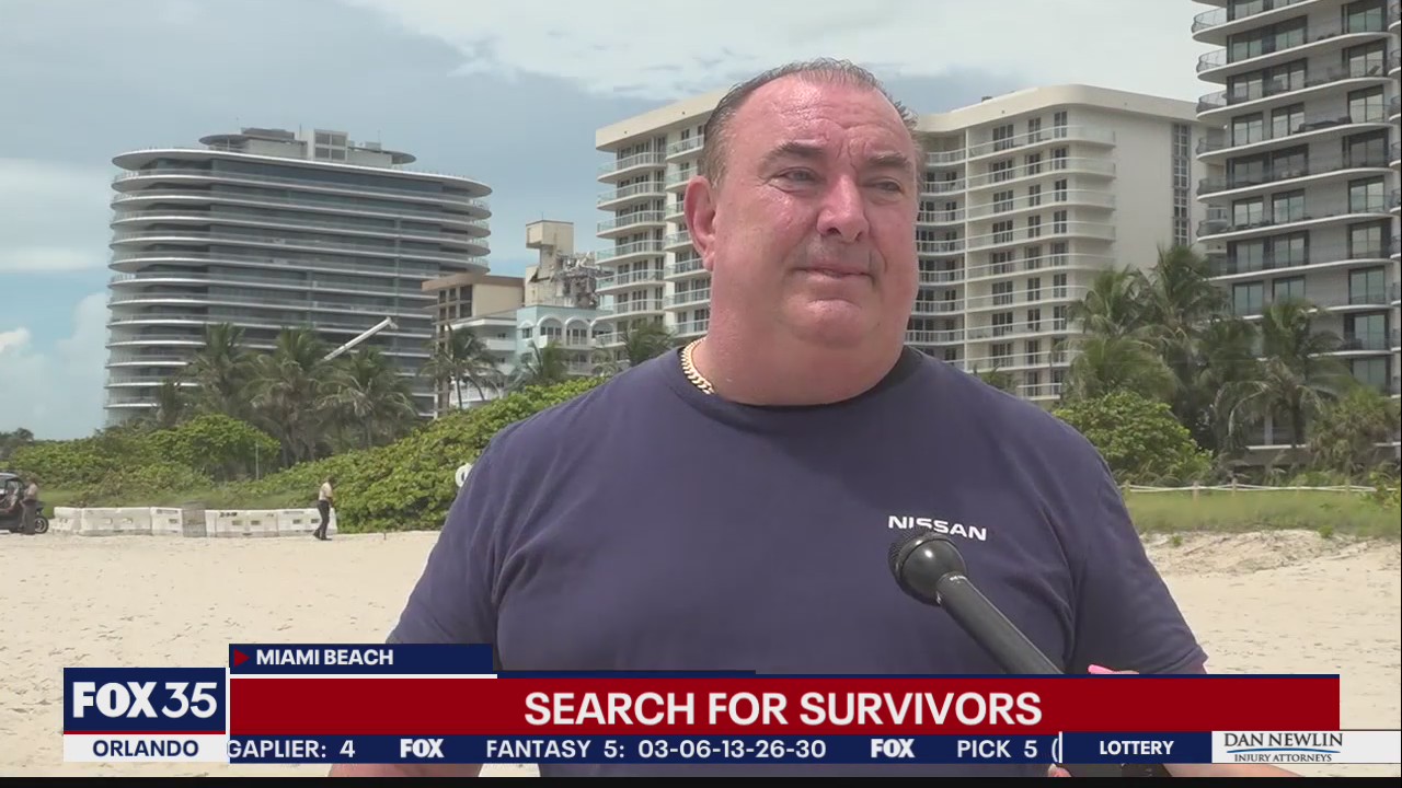 Vacationers offer assistance to families of those missing at collapsed condo site