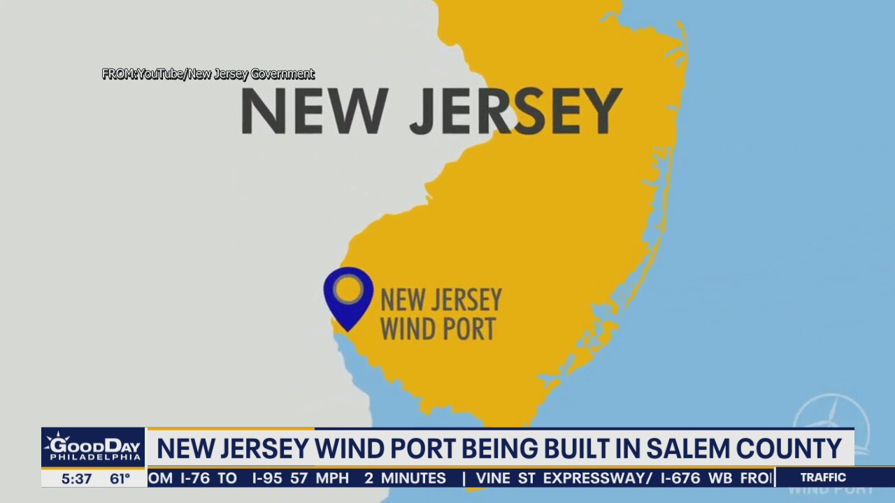 NJ announces plans for wind port for clean energy