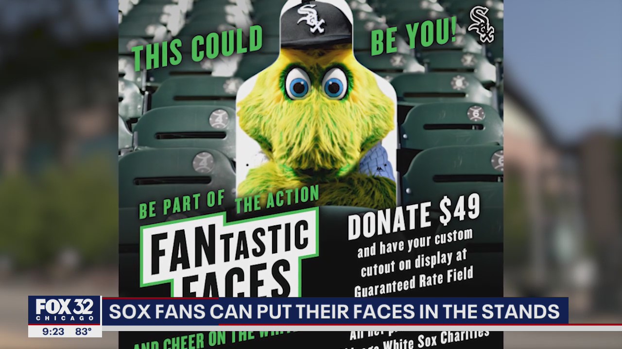 White Sox fans can purchase cardboard cutout of themselves to have at opening home games
