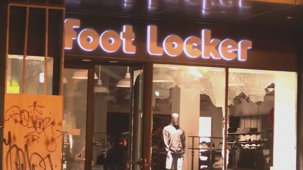 Looting, vandalism reported after Dodgers victory