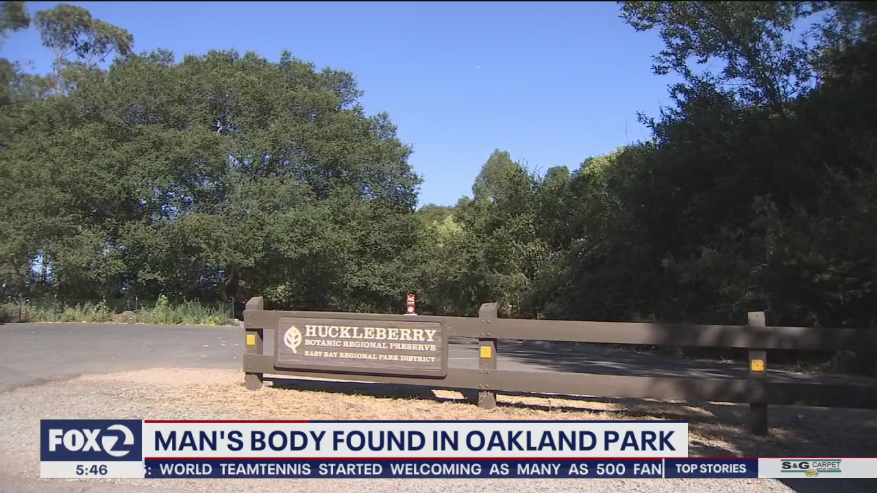 Man's body found in Oakland park