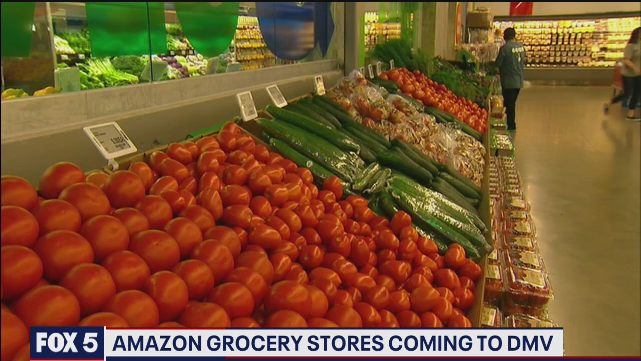 Amazon grocery stores now hiring in the DC area
