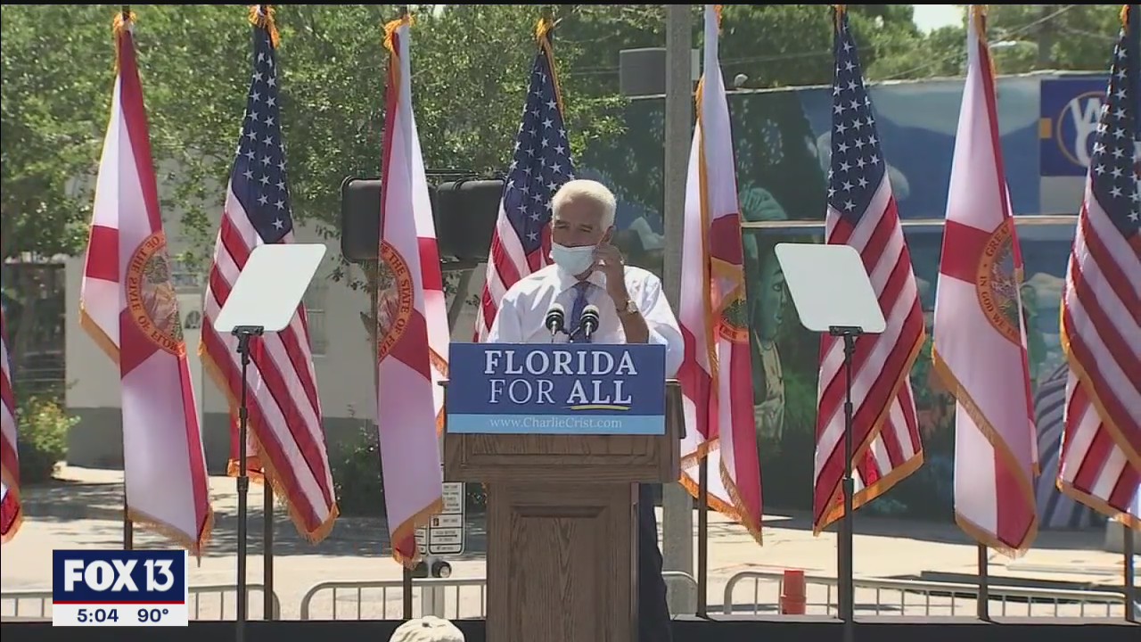 Crist critical of DeSantis' handling of pandemic