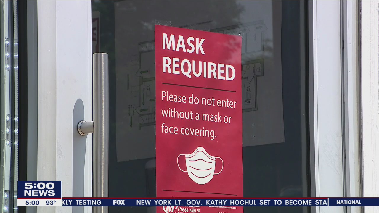 Philadelphia officials announce new mask mandate