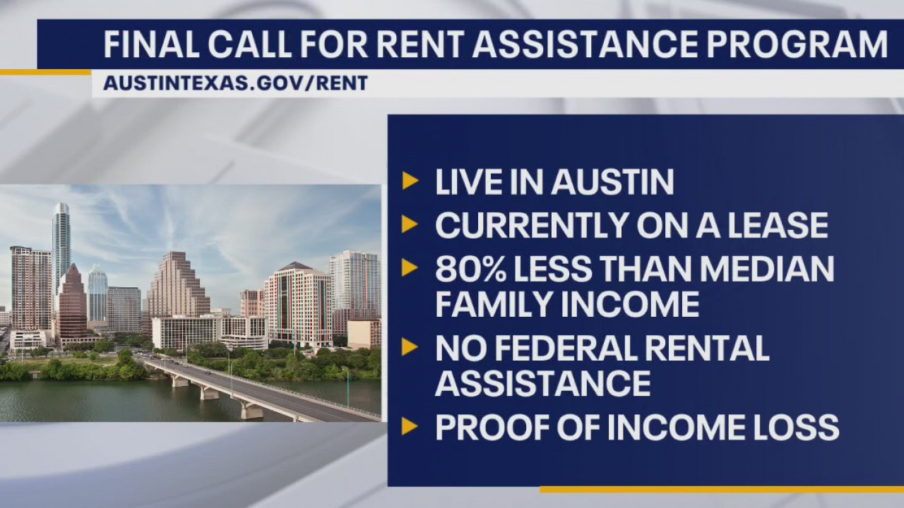 Another round of Austin residents will receive help paying rent