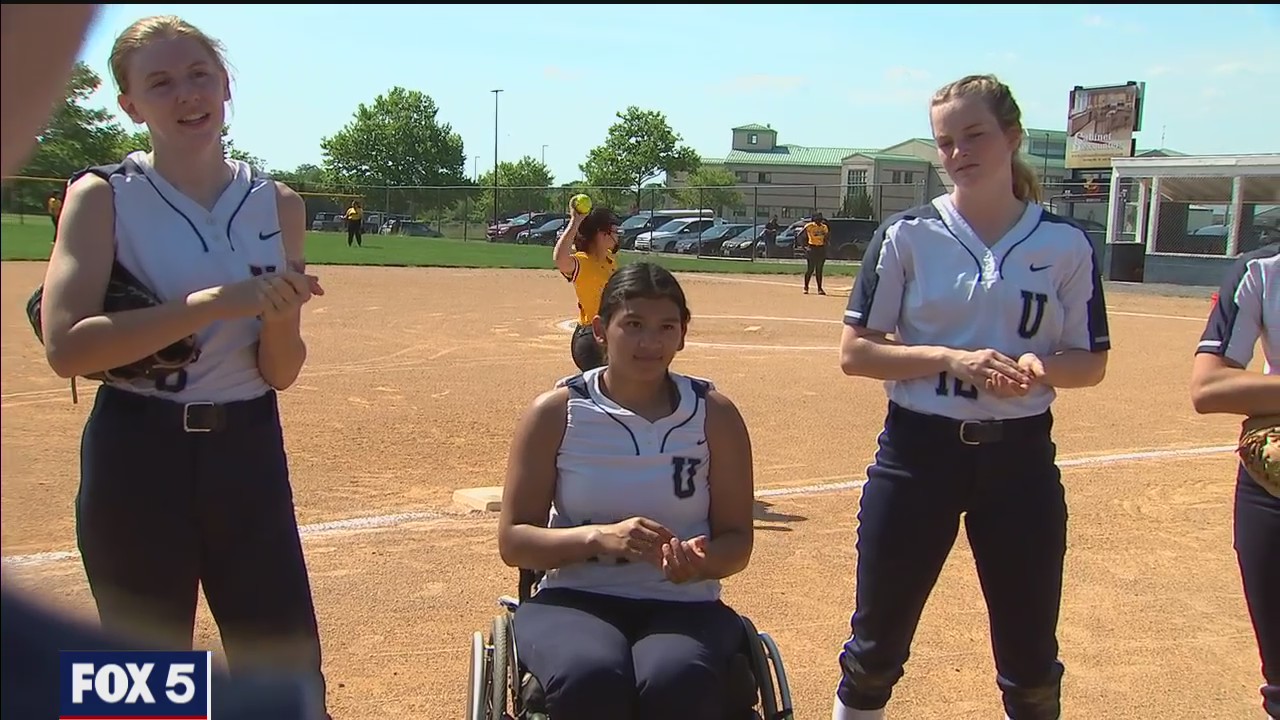Paralyzed Urbana High School senior honored by her softball team