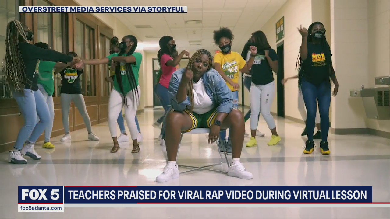Georgia teachers who made viral back to school rap video speak to FOX 5