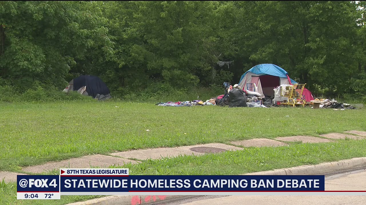 Homeless population in Dallas wondering what they will do if bill banning homeless encampments passes
