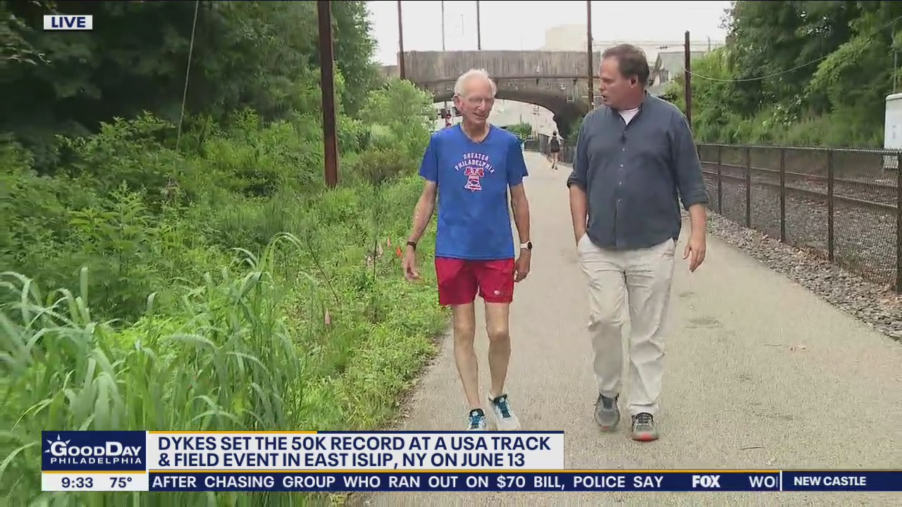 73-year-old man known as The Ultra Geezer breaks world record for 50K