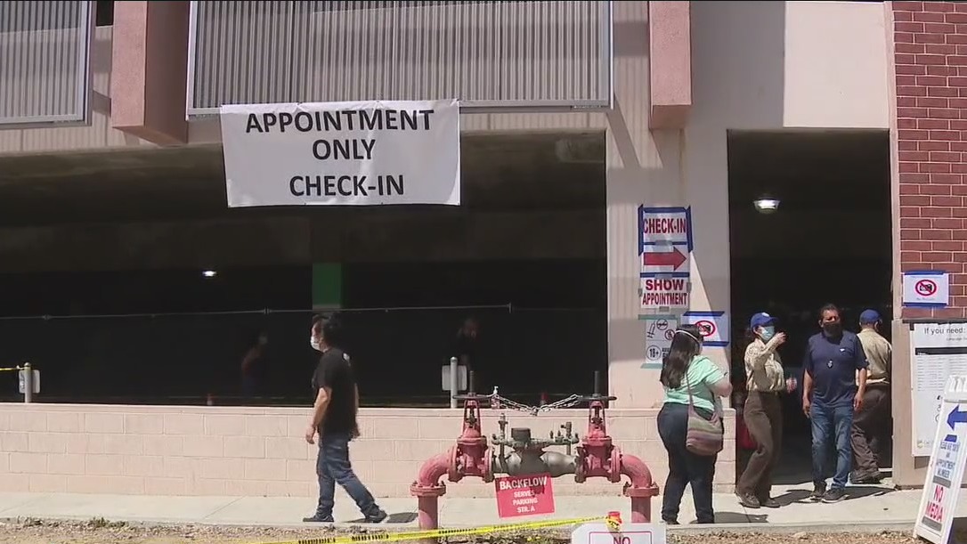 CSULA vaccination site overrun following news of no-appointment shots