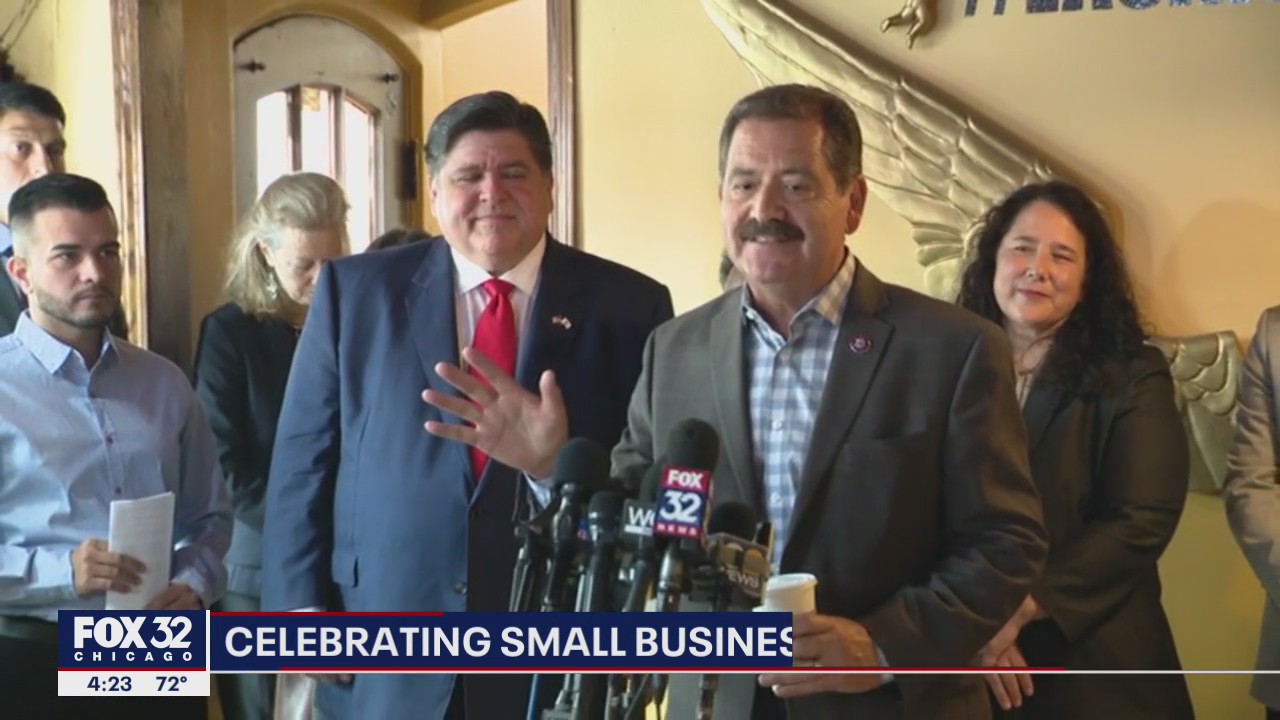 Lightfoot and Pritzker celebrate post-pandemic economic recovery