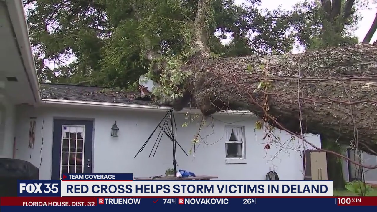 Red Cross helps storm victims in DeLand