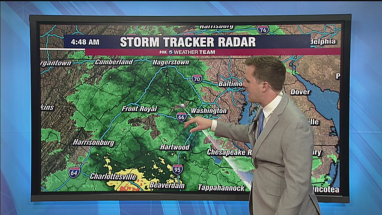 FOX 5 Weather forecast for Thursday, March 18