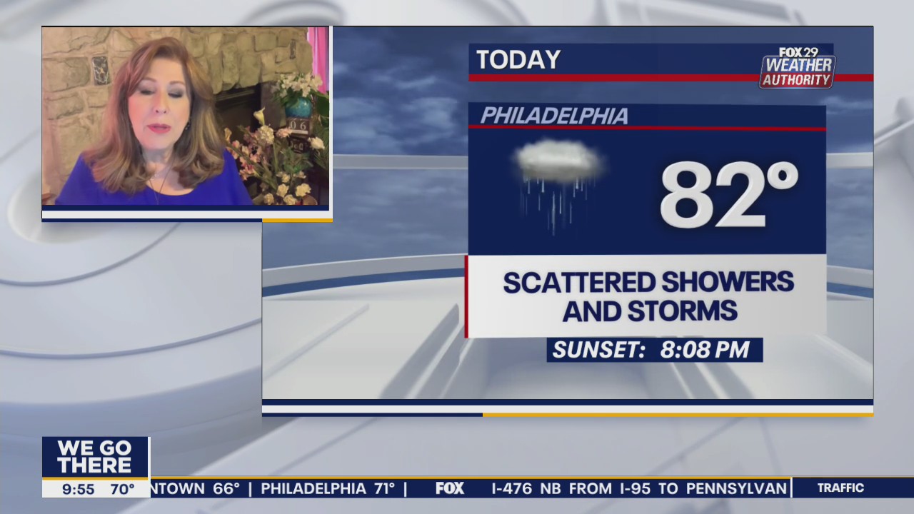 Weather Authority: Morning thunderstorms move offshore, more showers possible