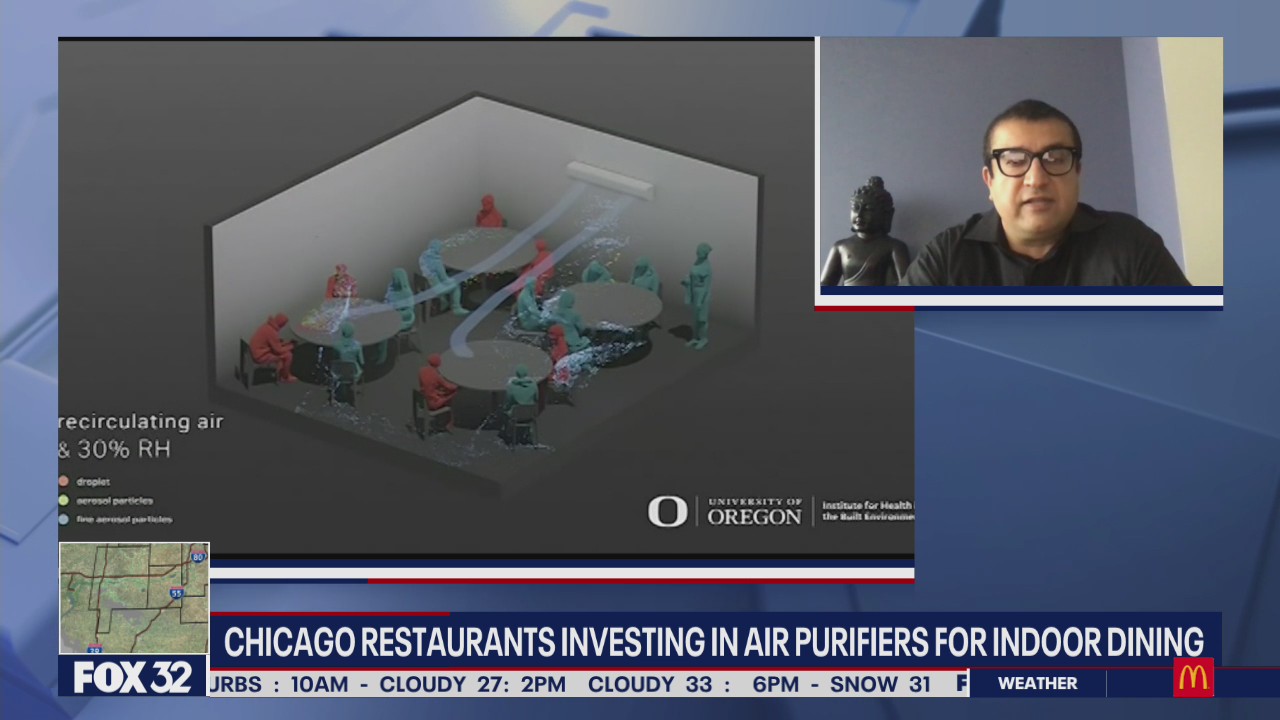 Chicago restaurants turn to high-quality air purifiers for indoor dining