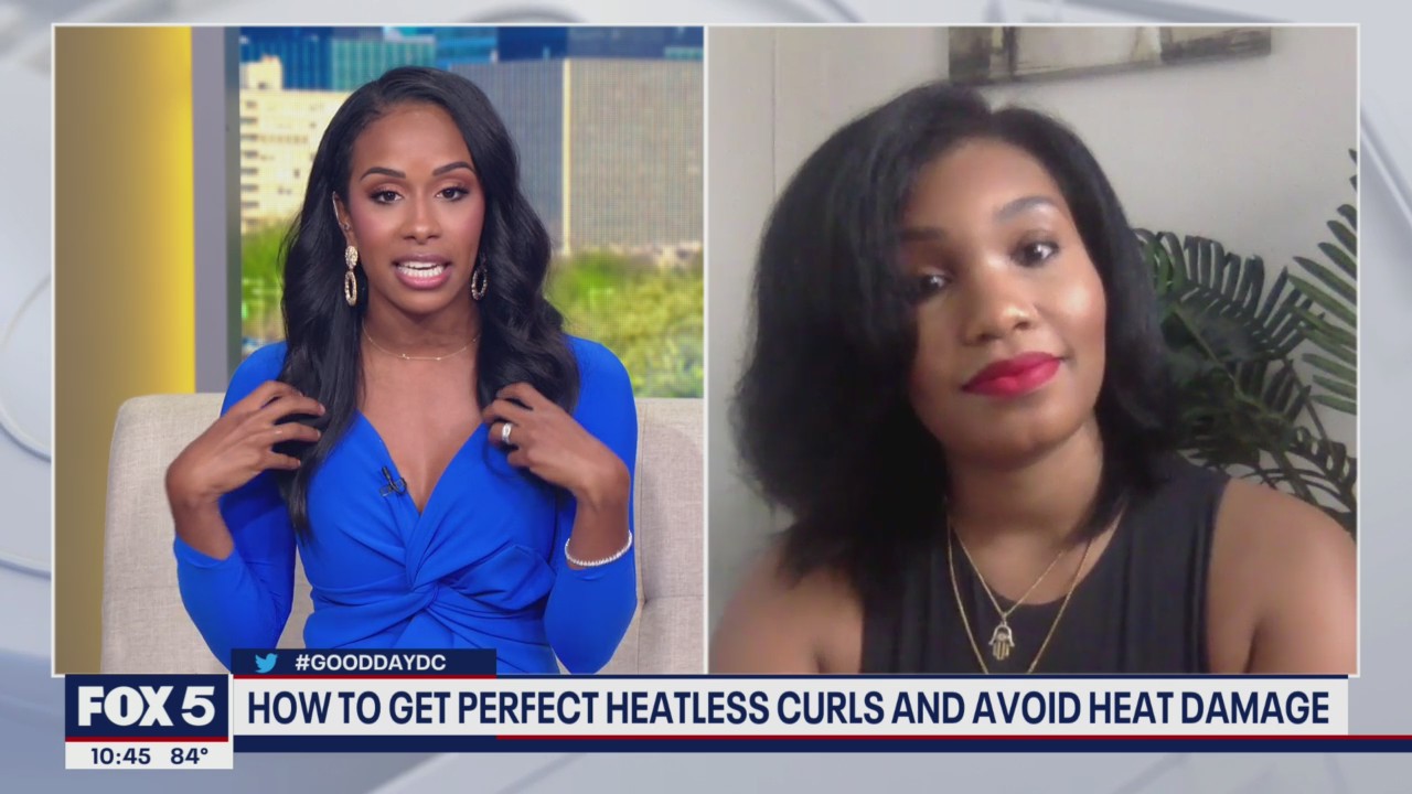 Jeannette’s heatless curls tutorial goes viral