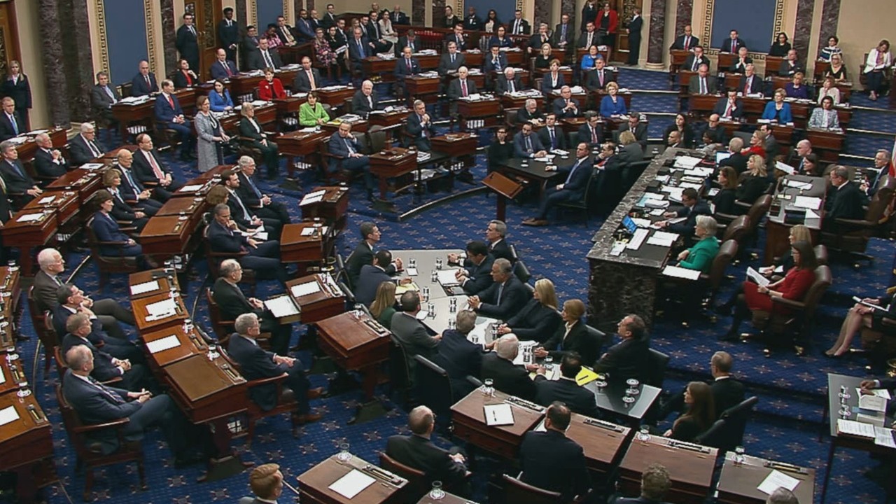 President Donald Trump acquitted of all charges in Senate impeachment trial