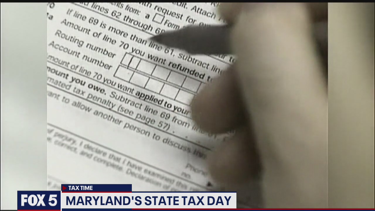 Maryland's state tax day