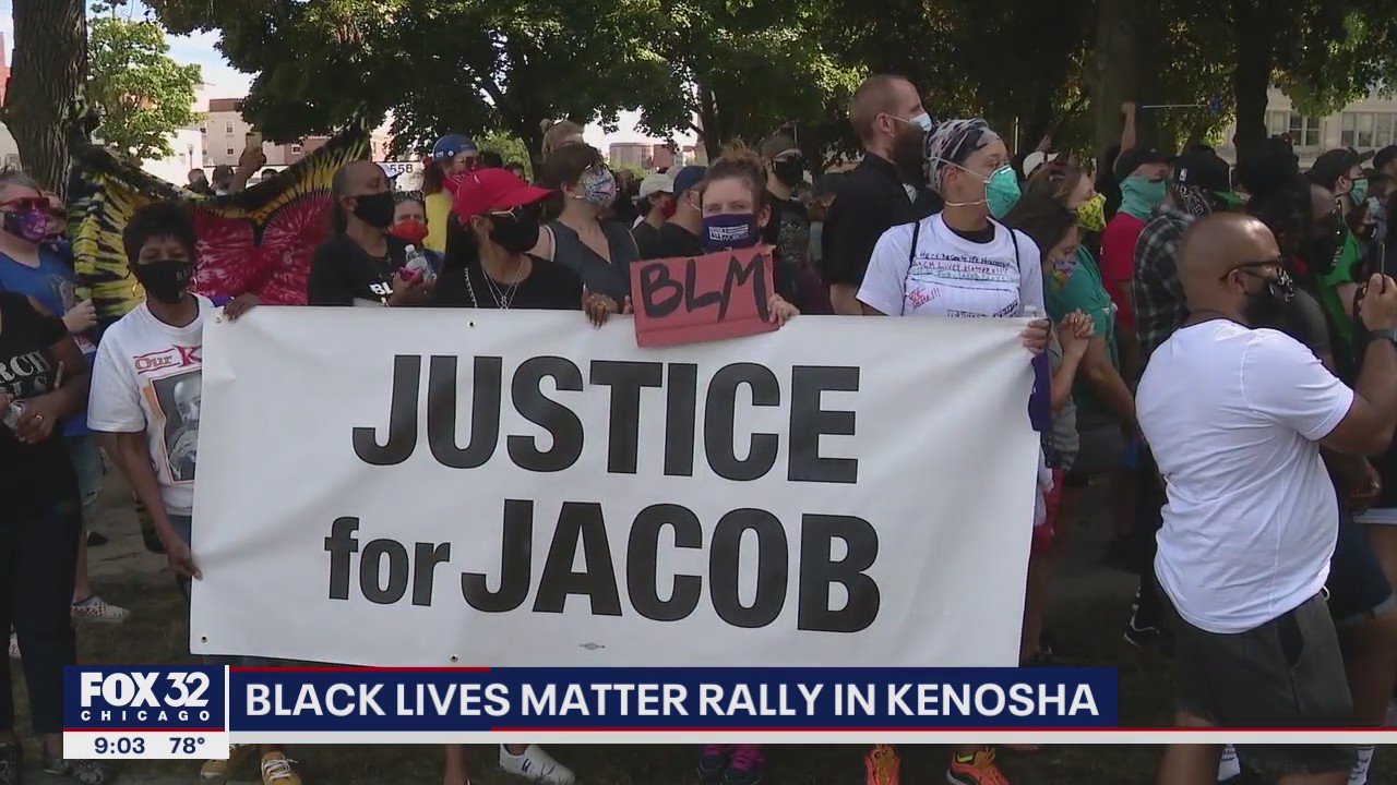 Hundreds march, rally in Kenosha demanding 'Justice for Jacob'
