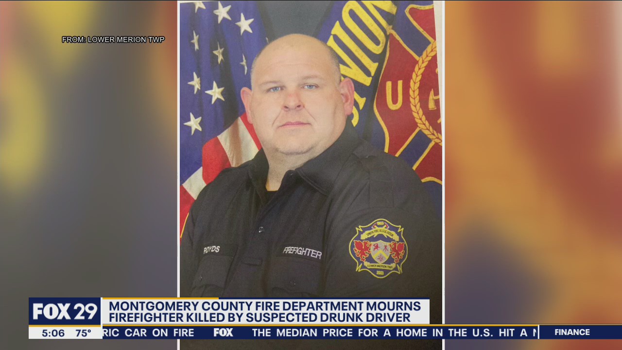 Montgomery County Fire Dept. mourns firefighter killed by suspected drunk driver