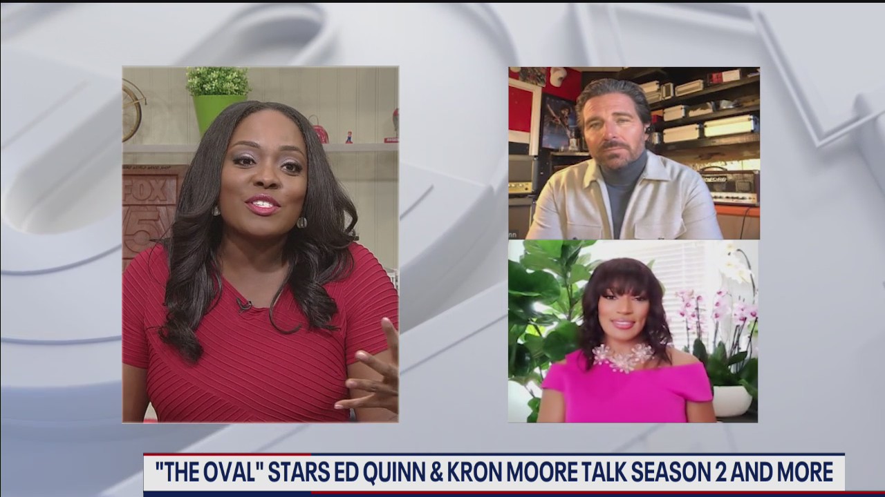 "The Oval" stars Ed Quinn and Kron Moore talk season 2 and more