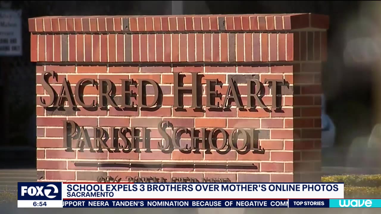Children kicked out of Catholic school after mother posts explicit photos