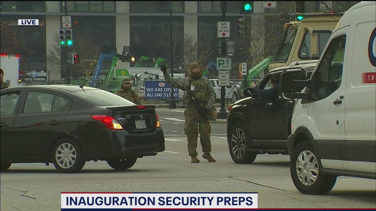 Security tightens in DC ahead of inauguration