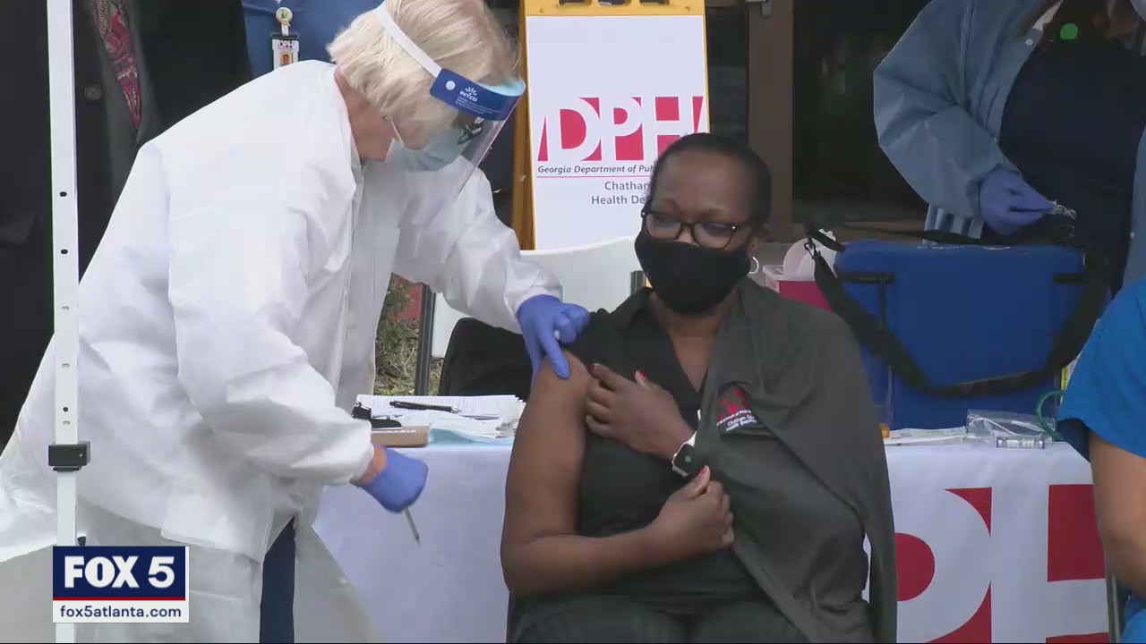 First vaccine in Georgia