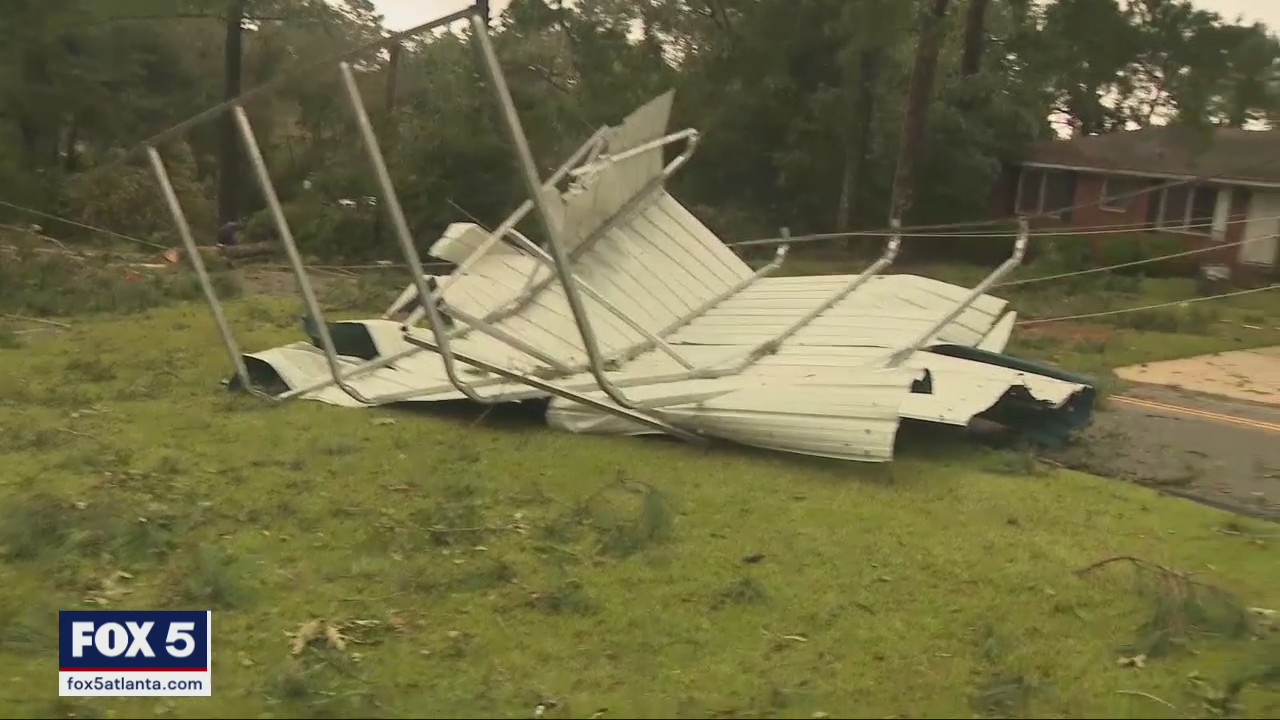 Storm damage creates obstacle course for drivers in Sumter County