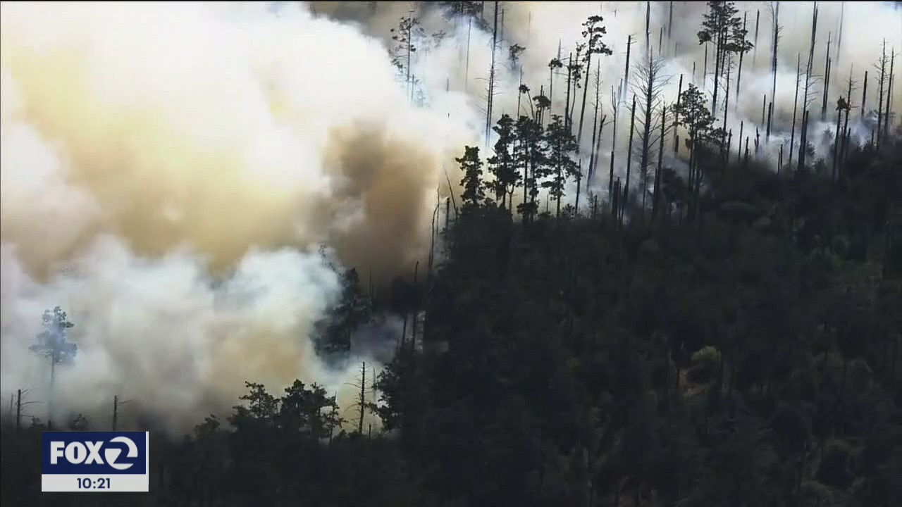 Woodward Fire along Marin Co. coast burns 2,000 acres