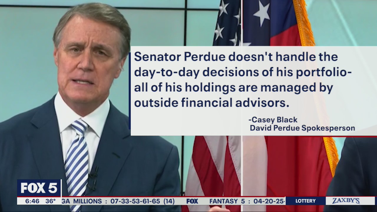 Sen. David Perdue bought stock in bank that was helped by legislation he backed