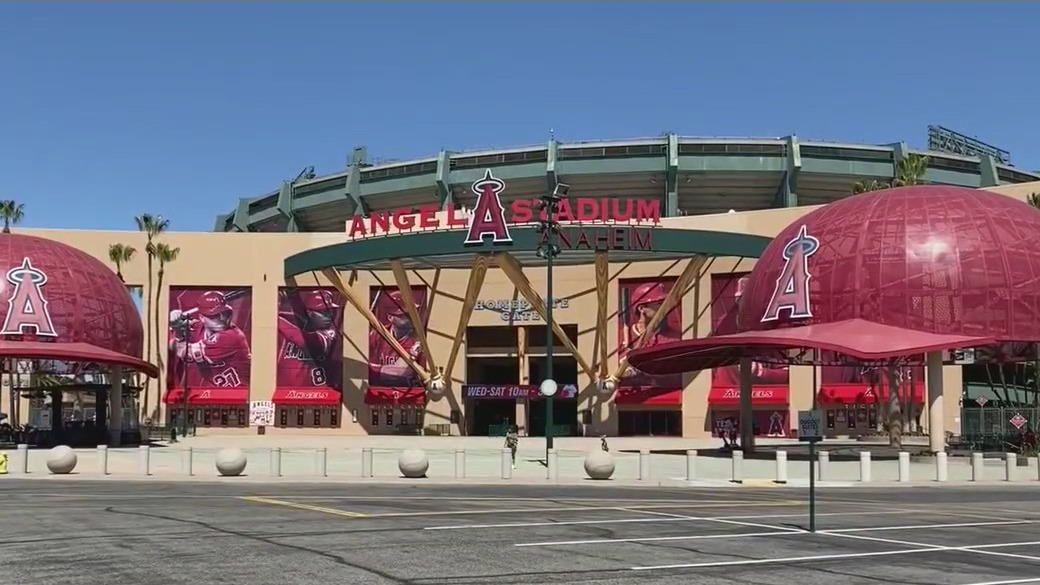 Opening Day at Angel Stadium