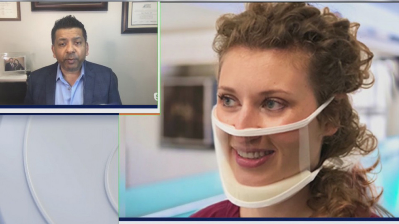 See-through masks for better communication
